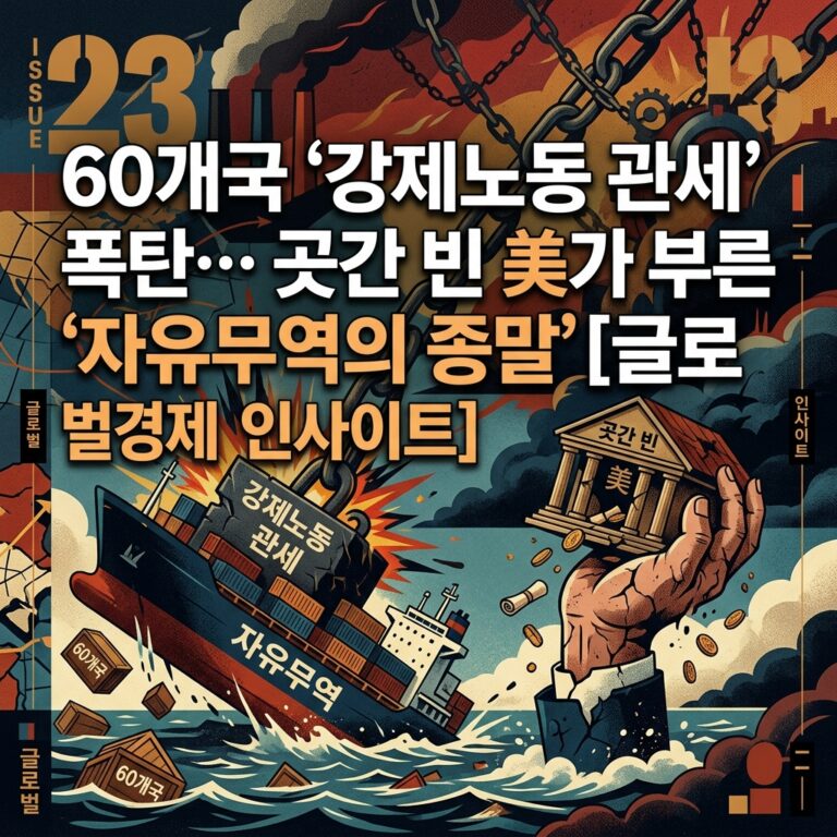 60개국 ‘강제노동 관세’ 폭탄… 곳간 빈 美가 부른 ‘자유무역의 종말’[글로벌경제 인사이트]