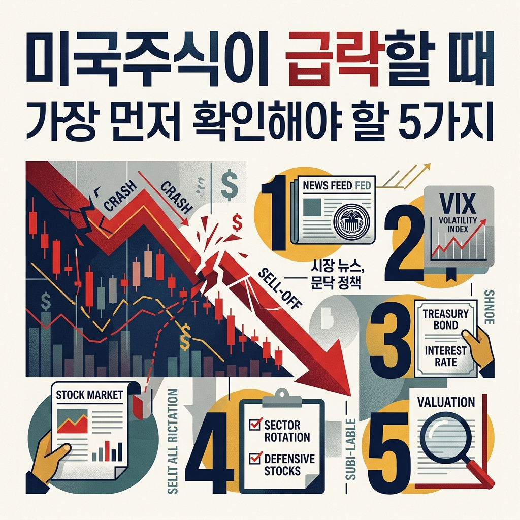 미국주식이 급락할 때 가장 먼저 확인해야 할 5가지 숙소 사진