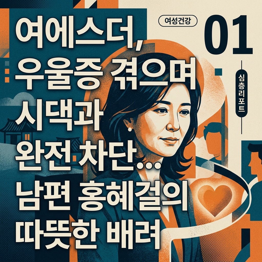 여에스더, 우울증 겪으며 시댁과 완전 차단… 남편 홍혜걸의 따뜻한 배려 숙소 사진