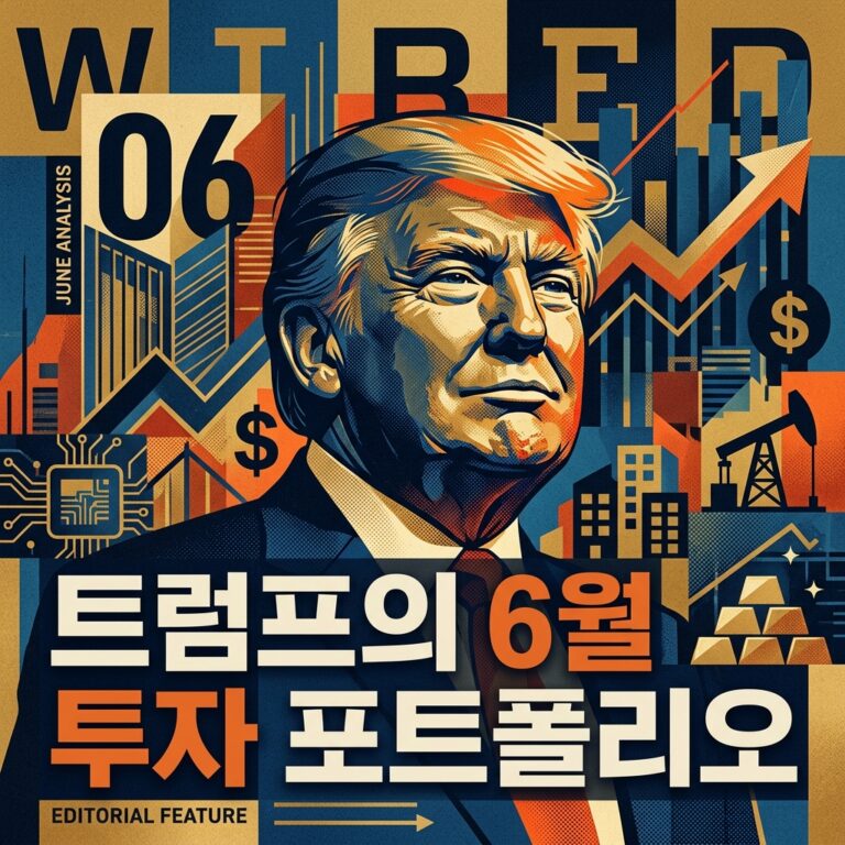 트럼프의 6월 투자 포트폴리오 변화, 무엇을 사고 무엇을 팔았나